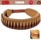 Tourbon Tactical Shotgun Cartridges Belt 12GA Shells Holder Ammo Carrier Canvas