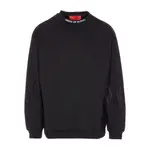 [Vision Of Super] Vision Of Super Flame-embroidered Crewneck Sweatshirt M BLACK