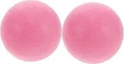 TOGEVAL 2 Pcs TPE Massage Balls for Deep Tissue Therapy Myofascial Release and Acupoint Targeting for Back Foot Neck Massage and Yoga