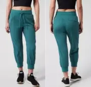 NWT *HTF* Athleta Trekkie Jogger Crop 23” Pant Borealis Green Teal Sz 8 NEW $89