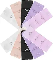 [TENDYCOCO] 10pc Bra Extension Button Bustier Bra for Women Bralette Bra Extensions Bodysuit Extender Bra Hook Extender One Button Bra Extender Hook Bra Extenders Single Hook Halter Bra