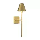 Savoy House Jefferson 1-Light Wall Sconce, Warm Brass - 9-5201-1-322