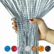 2M Plain String Door Curtain Panel Tassel Room Divider Fringe Window Hang 2021