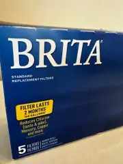 Brita Filters 5 Pack_Standard NEW in box