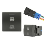 Switch Boss Push Switch fits Toyota Square Replacement 2018+ - Spot Lights