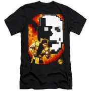 Mortal Kombat Klassic Slim Fit T-Shirt Scorpion Black Tee