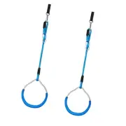 Pull up Gym Ring Home Bar Attachment Bearing Capacity 300kg Strength Training