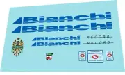BIANCHI RECORD VINTAGE BLUE DECAL SET