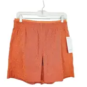 Athleta Echo Short Rust Paprika Orange Size 8 NWT Womens Athletic
