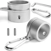 Weather Resistant Flag Pole Ring Set Adjustable Size for 0 75 1 inch Poles