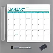 2025 Magnetic Calendar for Refrigerator, 12"x10" Fridge Calendar Magnet JAN 2025 - JUN 2026, 18 Monthly Refrigerator Calendar with Simple Design for Easy Organizing, 2025 New Edition