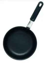 Crestware 14-1/2 625-Inch Coated Black Pearl Teflon Fry Pan With Stay