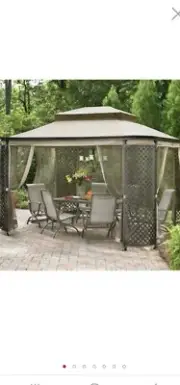 Sunjoy Replacement Canopy Set for L-GZ278PST-1 Lattice Panel Gazebo (M)