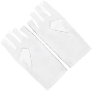 SUIOPPYUW 1 Pair Manicure Protection Glove Soft Sun-Proof Protector Nail Art Gloves Heats-Insulated Breathable Household