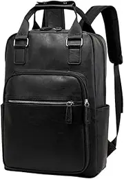 yuksok PU Leather Drumstick Bag Men Fashion Backpack Portable Handbag Stylish Men Drum Bag Travel Laptop Backpack Drum Accessories