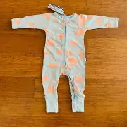 Bonds Baby Teepee Tent Long Sleeve Zip Wondersuit Size 00 BNWT 2016