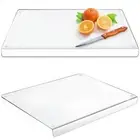 Thickened Acrylic Cutting Board Bending Edge Countertop Protector Delicatessen