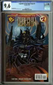LEGENDS OF THE DARK CLAW #1 CGC 9.6 WHITE PAGES // AMALGAM 1996