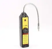 EVTSCAN Electronic Freon Leak Detector, with 7 Levels Adjustable Sensitivity, Flexible Probe, for R134a R410a R22 Refrigerant Gas, for HVAC, Refrigerators, Automotive Air Conditioning Systems