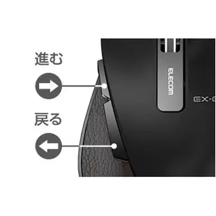 北車 實體門市 L尺寸 (靜音版)  ELECOM M-XG 進化款 M-XGL10DBS 無線 光學 滑鼠