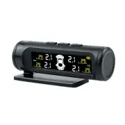 High-Precision Wireless Tire Pressure Monitor System 360° Rotatable 433.92 MHz Hidden Tire Pressure Monitor Car Tire TPM