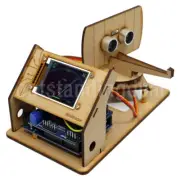 Arduino Mini Radar Detection Robot With Radar+Controller For DIY STEM Progarm