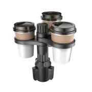 3 in 1 Car Cup Holder Expander Multifunctional Car Central Control Cup Holder Beverage Holder 360 Degree Rotation for Au
