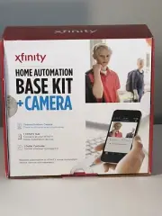 NEVER USED EXFINITY HOME AUTOMATION BASE KIT + INDOOR /OUTDOOR CAMERA New