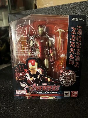 S.H. Figuarts IRON MAN MARK MK 43 FIGURE AVENGERS AGE OF ULTRON MARVEL MCU MISB