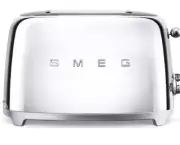 smeg - 50's Style 2 Slice Toaster - Silver