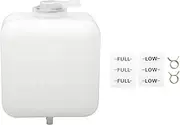 Brilluxa Coolant Expansion Tank, Overflow Bottle Reservoir with Bracket, Car Engine Coolant Container, Radiator Overflow Tank Replacement