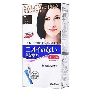 DARIYA 塔莉雅 Salon de PRO 沙龍級 無味型 白髮染 4 (淺褐色)【日本原裝】
