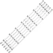 KBCTFWP LED Backlight Strip Fit for LIG 55" TV 6916l-1629A 6916L-1630A 55LB690V 55LB700V 55LB720V 55LB730V 55LB7200 55LB670V 6V