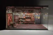 Diorama 1/18 Vintage Garage