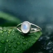 Moonstone Ring 925 Sterling Silver Handmade Rainy Season Jewelry Healing Ring
