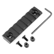 7 Slot Picatinny Weaver Rail Section Tactical Handguard Mount System Aluminium