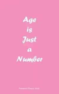 在飛比找博客來優惠-Age is Just a Number Password 