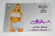 2015 Benchwarmer JESSA HINTON Daizy Dukez #29 Purple Foil Autograph PLAYBOY Hot