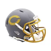 NFL Chicago Bears Mini Helmet Speed Slate Footballhelm 095855630977