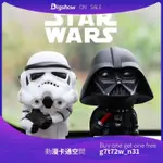 ✱✕STAR WARS星球大戰8黑武士白兵風暴兵公仔手辦模型玩具Q汽車擺件