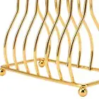 Gold Palette Rack Makeup Palette Organizer Gold Coaster Rack Holder For Nail FTD