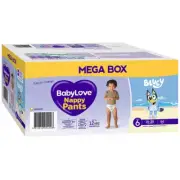 Size 6 BabyLove Nappy Pants 66 Nappy Pants Boys Nappies Girl Nappies UNISEX