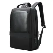 Large Capacity Business Laptop Backpack with Usb & Type-c Port - Black