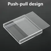 CDs Frame Display Case Acrylic CDs Display Box Clear Wall Mount Display Shelf