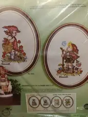 VINTAGE 1975 Paragon Needlecraft Embroidery Kit Hummel Stitch Peasant Boy