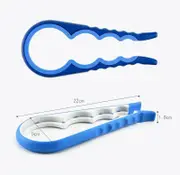 Jar Opener, 4 IN 1 Multi Kitchen Tool for Ketchup Bottle, Beer etc, Rubber Jar Opener Easy to Use