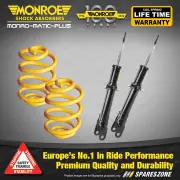 Front Lowered Monroe Shock Absorbers King Springs for Ford Falcon BF Sedan Ute