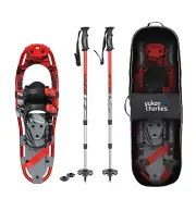 **READ** Yukon Charlie's Snowshoe Kit - Red - Medium (8x25)