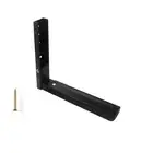 Convenient Stainless Steel Microwave Oven Wall Mount Shelf Space Saver Rack