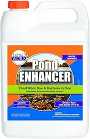 PondWorx Blue Pond Dye and Pond Bacteria Combo